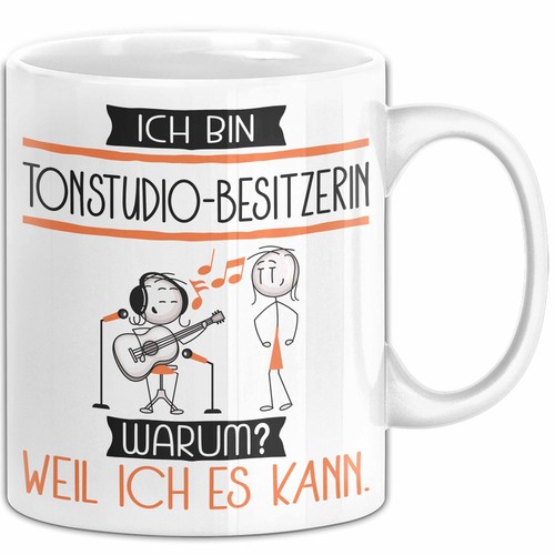 Tonstudio besitzerin tasse - tonstudio-besitzerin,