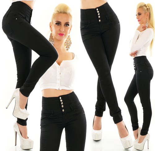 Jeans high waist - high,
