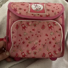 Diddl Diddlina, kleiner Ranzen/Tasche Kindergarten, rosa, 24x22x16 cm