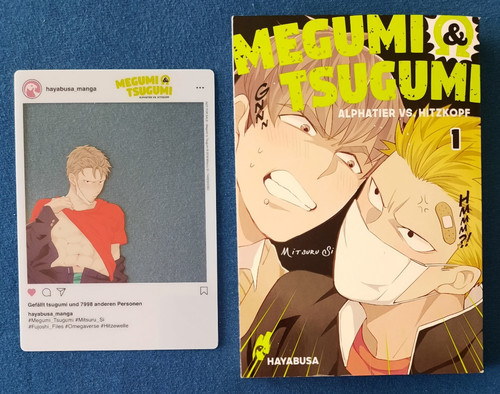 Megumi tsugumi band 1 manga - megumi,