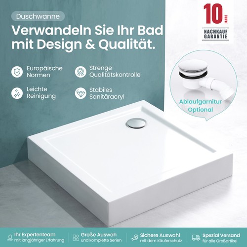 Duschtasse duschwanne 90x90 - duschtasse,