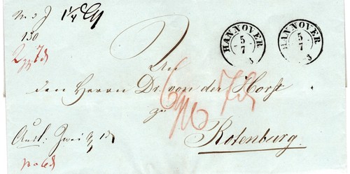 Sehr alter briefumschlag von - alter,