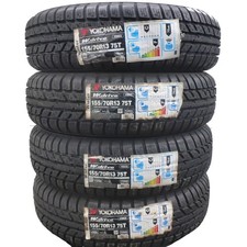 4x YOKOHAMA 155/70 R13 75T W Drive V903 Winterreifen 2012/14 VOLL UNGEBRAUCHT