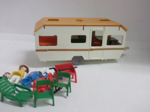 Playmobil klicky wohnwagen mit - klicky,