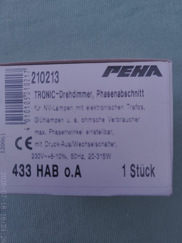 Peha 210213 tronic - 210213, tronic-drehdimmer