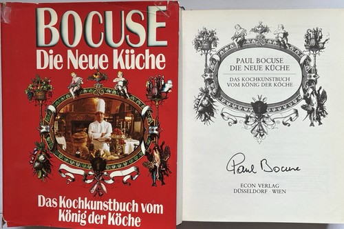 Paul bocuse signiert koch buch - koch,