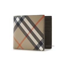 Burberry Karierte Bifold Geldbörse MS REG CC BIN A2021 SS25 132698355