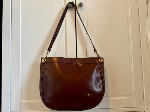 Aigner vintage ledertasche - aigner,