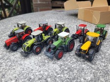 Konvolut Traktor Traktoren Claas John Deere JCB Fendt Case von Siku Maßstab 1:87