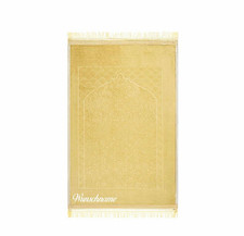 Gebetsteppich, Seccade, Teppich mit Name, Gold, teppich,Ramadan, Bayram