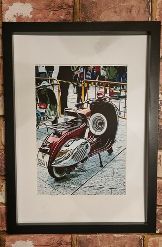 Vespa roller mods retro - vespa, pop