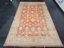 Ziegler Teppich handgeknüpft florales Design 340x250 cm