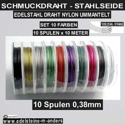 Schmuckdraht fädeldraht - schmuckdraht,