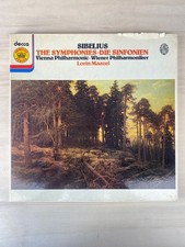 Sibelius The Symphonies Lorin Maazel DECCA JBB506-509 4 LP gut + Zustand