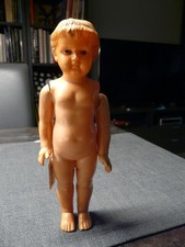 Schilkröt-Celluloid-Stehpuppe