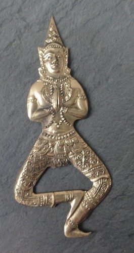 Alt buddha figur tempeldiener - alt,