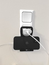 Handyhalterung Steckdose – Ladehalterung für Smartphone, praktisches Zubehör