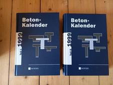 Beton-Kalender 1999 Teil I + II von Josef Eibl (geb.)