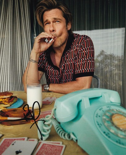 Brad pitt signed - pitt,