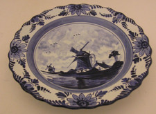D P DELFT Holland blau und