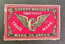 Altes Streichholzschachtel