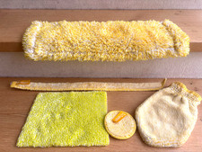 Jemako Bodenfaser gelb, Handschuh, Pad, Clean-Stick, Duo-Tuch NEUWERTIG