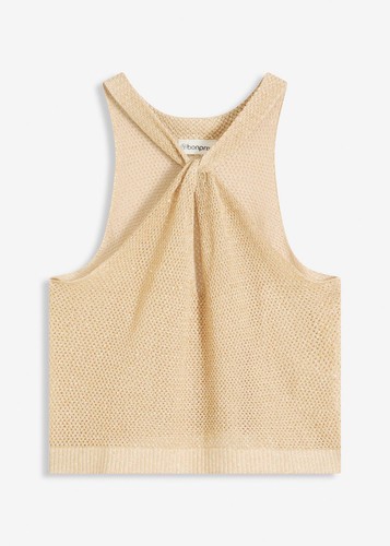 Neu stricktop glitzer gr - stricktop, m