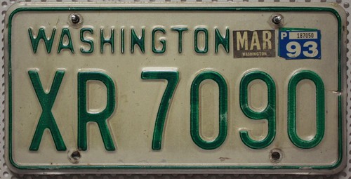 Washington nummernschild usa - washington,
