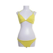 Polo Ralph Lauren, Bikini, Größe: 36, Nylon/Elasthan, Gelb, Einfarbig #cfz