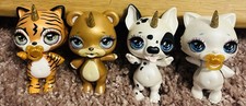 4 Spielfiguren Teddy, Katze