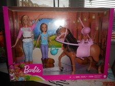 Barbie Mattel 2 Puppen+ 1 Pferd Spielset NEU OVP