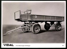 Fotografie Ackerwagen-Anhänger für Pferdegespann oder Traktor, Vidal Karosserie 