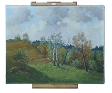 Öl auf Leinwand signiert E