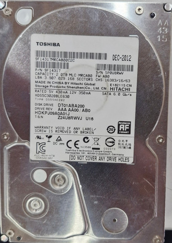Festplatte toshiba 2tb - festplatte,