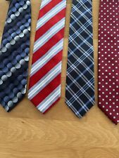 4 St. Krawatten Sammlung / Bundle