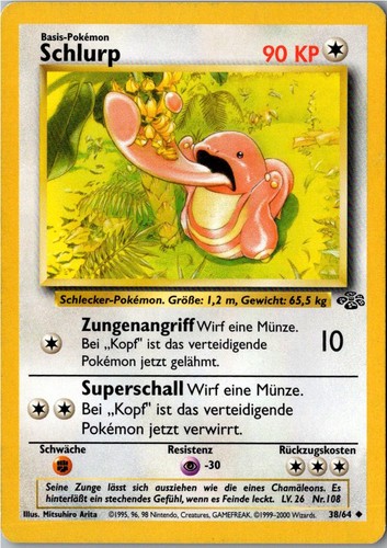 Pokemon schlurp 64 - schlurp, 38/64