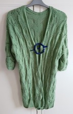 Elegante Damen Strickweste   Strickjacke - selbstgestrickt - NEU -  