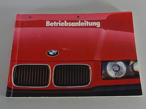 Betriebsanleitung bmw 3er - betriebsanleitung, e36