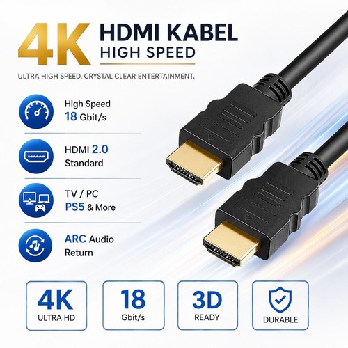 Hdmi kabel full hd 60hz - hd,
