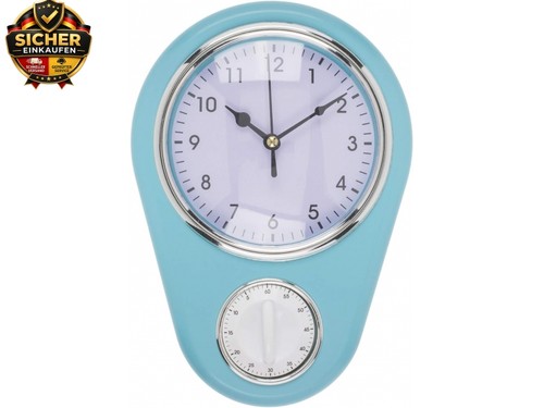 Retro küchen wanduhr vintage - retro,