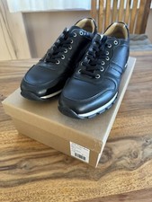 Wills Vegan Shoes Milan Trainers Black Schwarz EU 45 Kunstleder