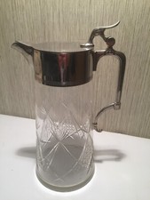 Jugendstil geschliffene Glas