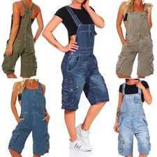 Jet Lag Damen Overall Shorts Damenshorts Latzhose Latzshorts Latz Hose Einteiler