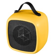 Yellow  500W Tragbare Mini Heizung PTC Keramik Heizlüfter leise...