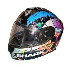 SHARK Spartan Carbon Lorenzo Catalunya Gr. S (55/56) Motorradhelm bunt NP 379,-