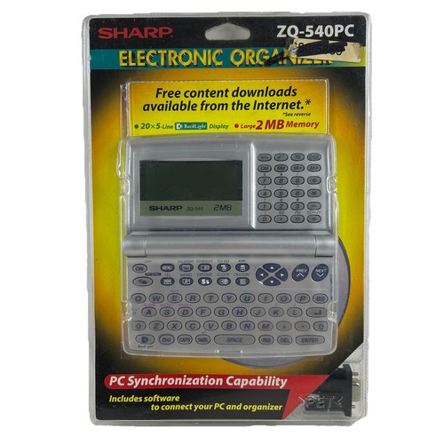 Sharp electronic organizer - sharp,