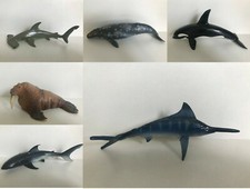 Schleich 14550 - 16094 Meerestiere Wal Hai Marlin Fisch Walroß Orka zur Auswahl