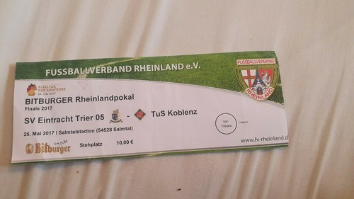 Used ticket tus - , koblenz