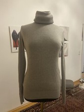 Ralph Lauren Rollkragenpullover Damen Grau Größe S Mit Kaschmir