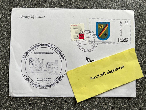 Bundeswehr ganzsache eai fp4 - bundeswehr,,